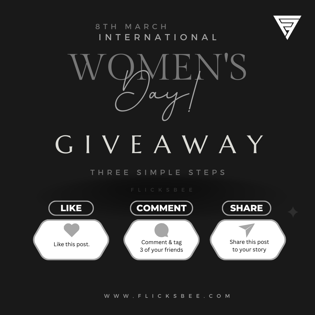 Celebrate International Women's Day Giveaway by Flicksbee