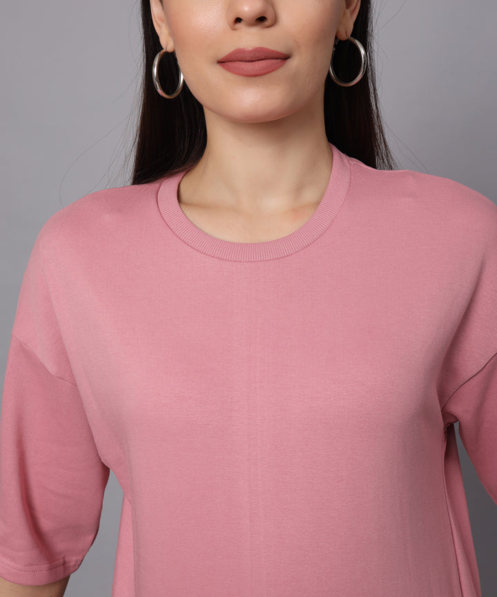 Premium Women Plain Oversized Cotton T-Shirts