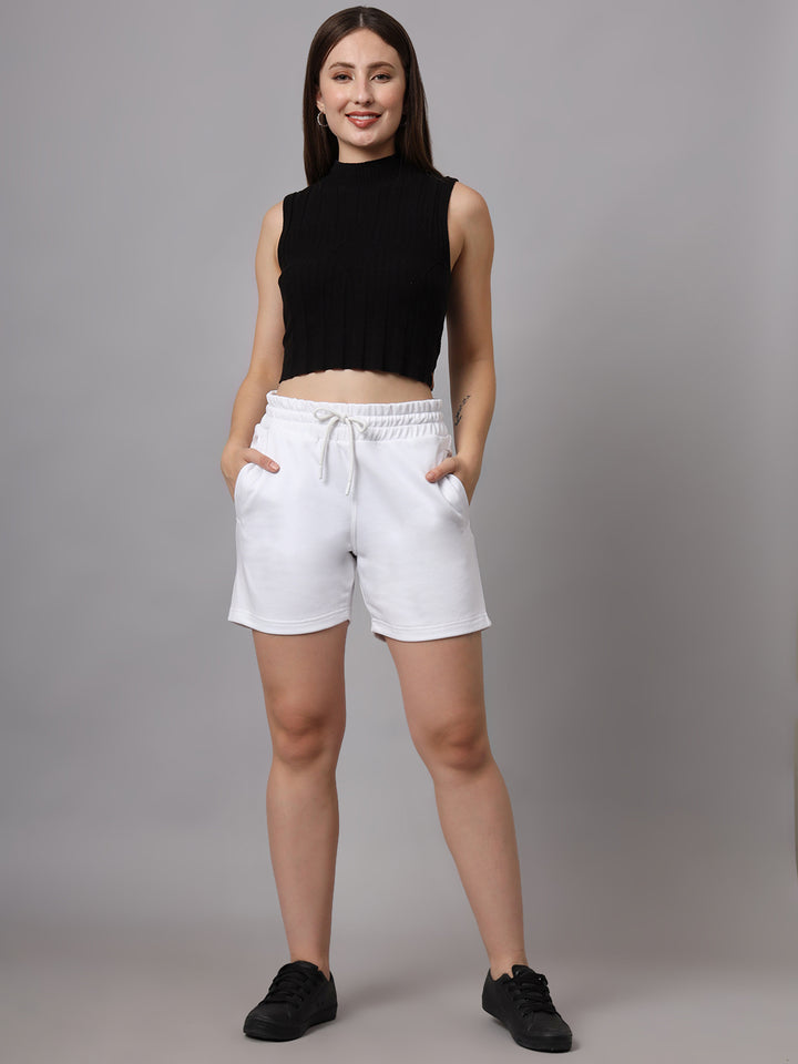 Flicksbee - Premium Terry Cotton Shorts For Women